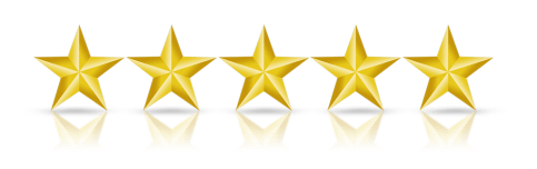 five-star-rating yellow